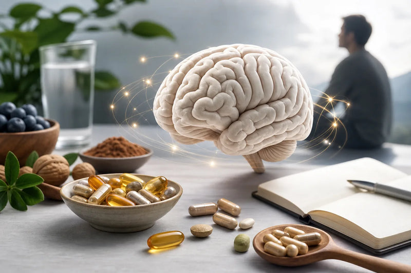 Editorial illustration for Best Brain Health Supplement Reviews