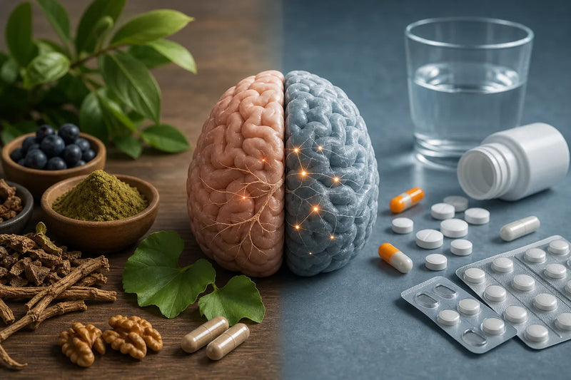 Editorial illustration for Best Nootropic vs Adderall Options