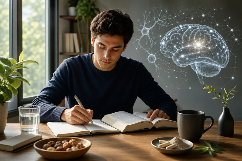 Editorial illustration for Best Nootropic for Studying: Top 10 Picks