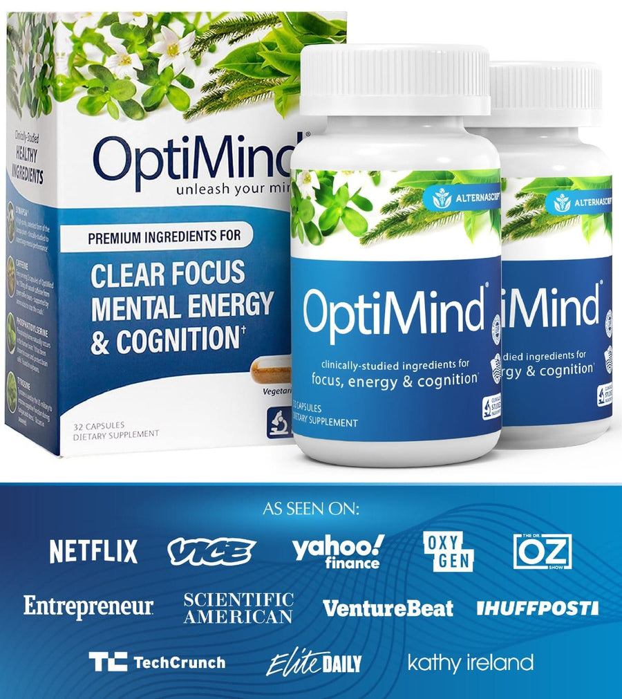 nootropics Supplement OptiMind® Focus Formula — 2-Pack