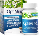 OptiMind® nootropic brain supplement — 32-count bottle for focus, energy and memory