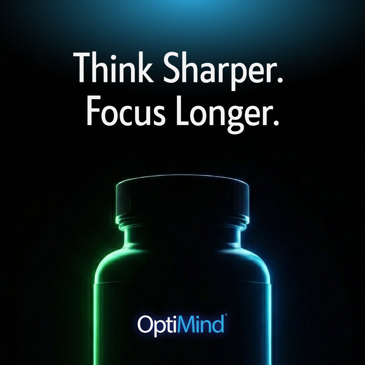 OptiMind® bottle — think sharper, focus longer